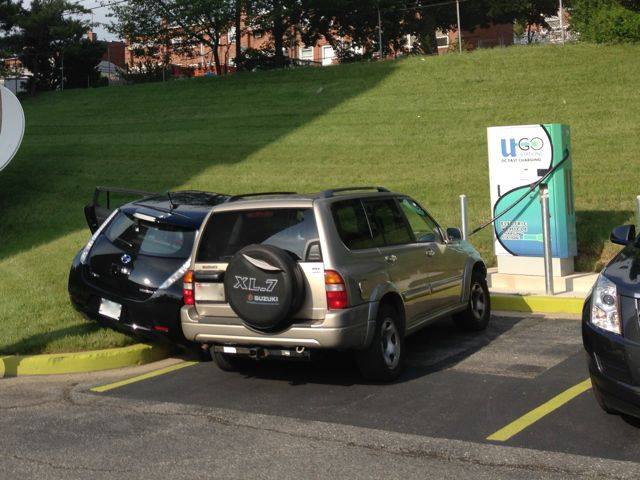 ICEing will get you fined! New Fines for parking in designated EV spaces