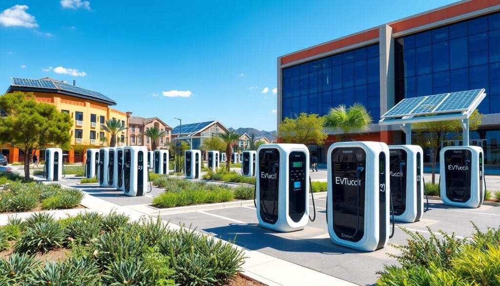 EV charging stations